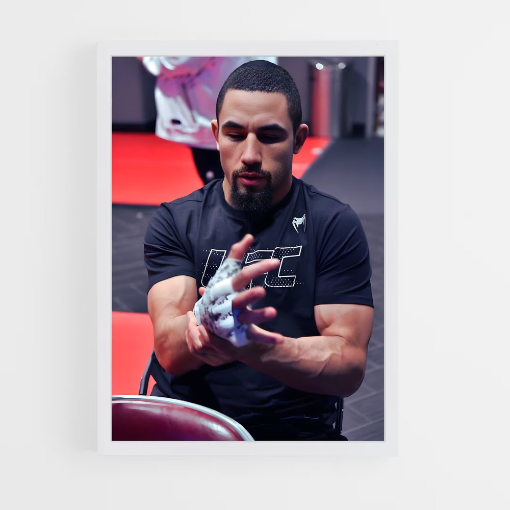 Poster Le Sage Observateur – affiche MMA (vue 3)